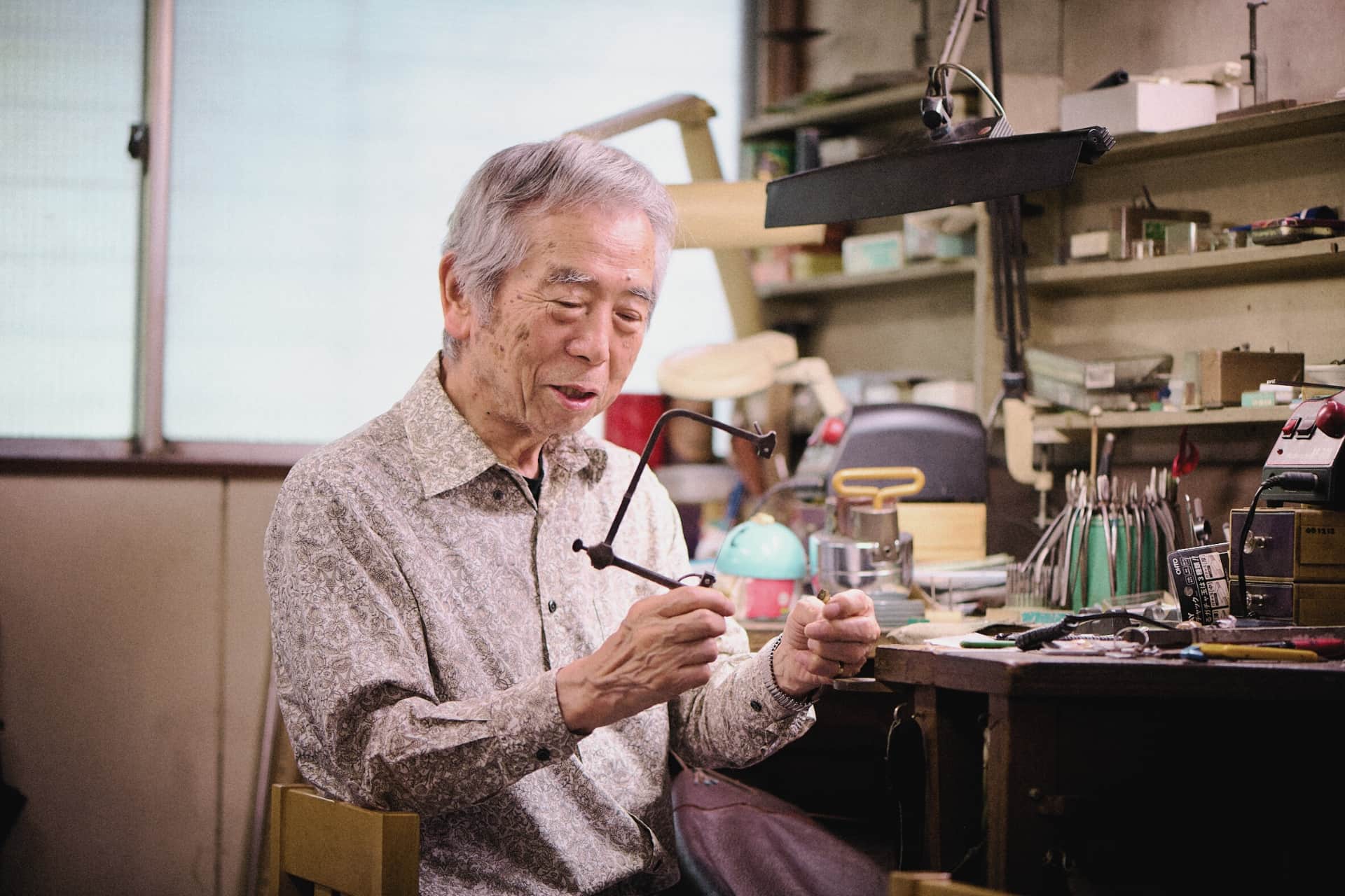 2025年 三軒茶屋のアトリエにて